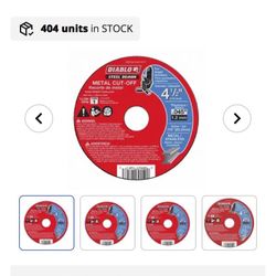 Diablo Cutting Wheels 4 1/2 