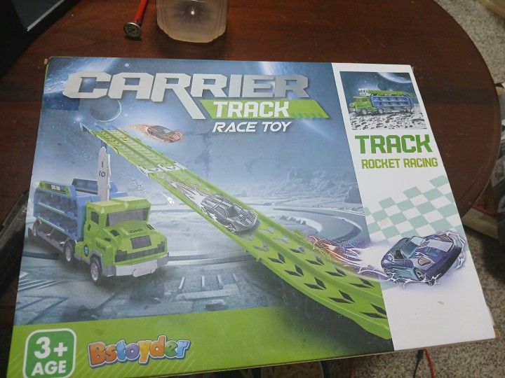 Carrier track race toy