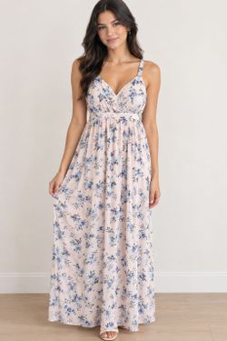 Maternity maxi dress