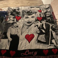Vintage Lucy Throw On
