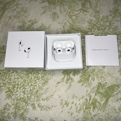 AirPods (3rd Gen) - Original Box Included 