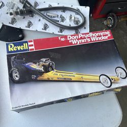 Vintage Dragster Model Car