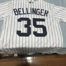Yankees #35 Cody Bellinger Medium Newark NJ