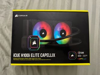 Corsair iCUE H100i ELITE CAPELLIX and LCD Upgrade Kit
