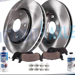 4 disc brakes and two rotors for Toyota