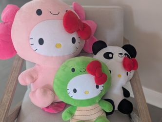 Hello Kitty Stuffed Animals $40.
