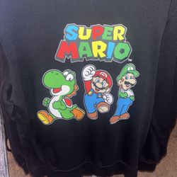 Super Mario Sweater Size Medium 