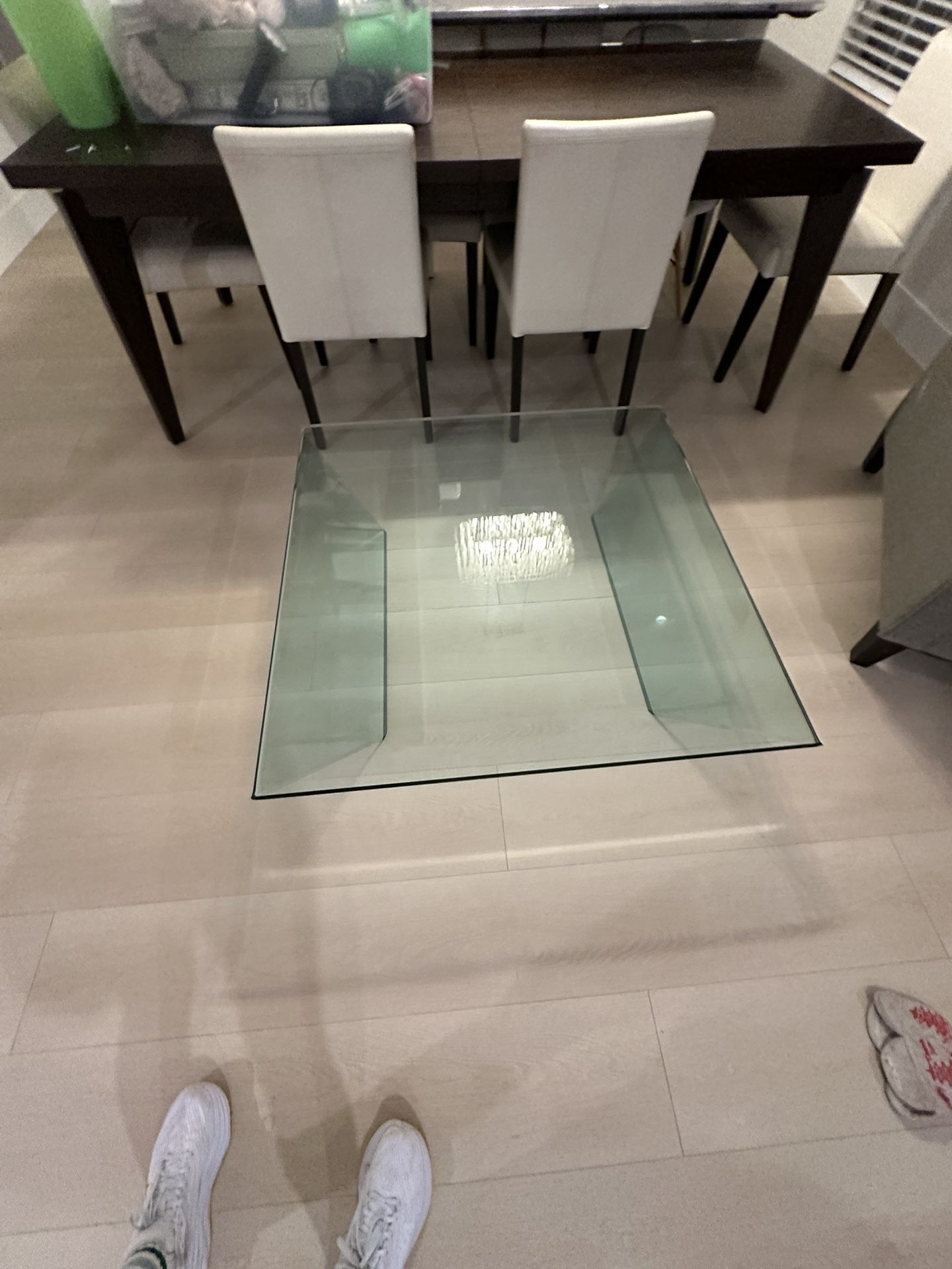 Glass Designer coffee table
