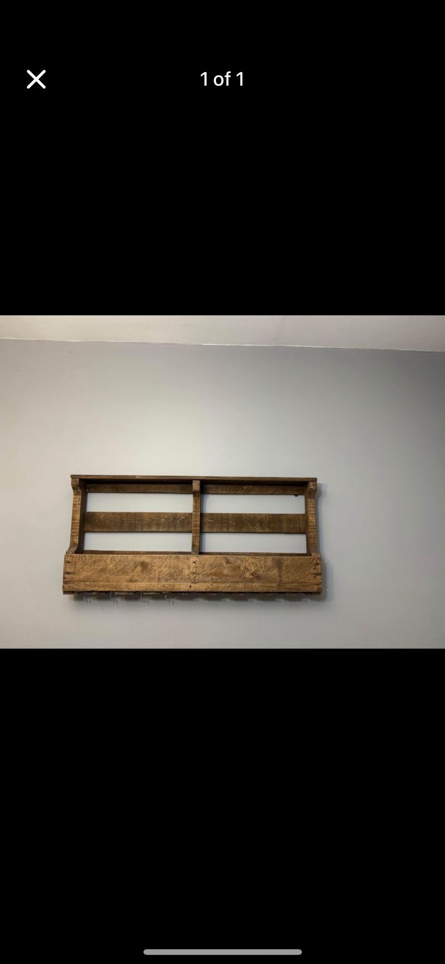 Large Mall Mounted Wine/Spirit Rack