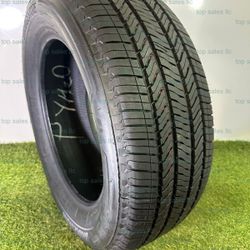 U196  255 60 19 109H  Bridgestone Alenza A/S 02  One Used Tire 95% Life 