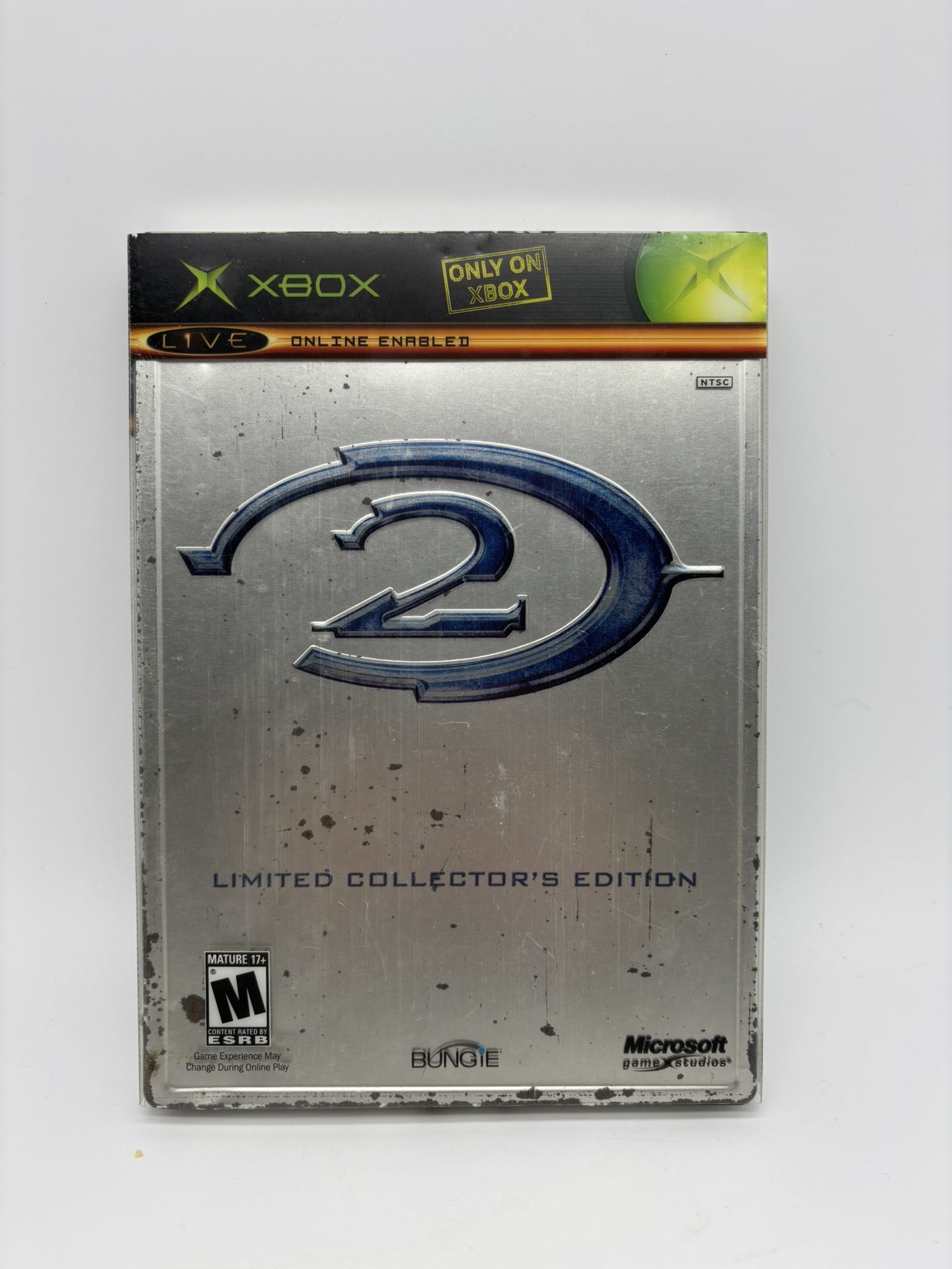 Halo 2 Limited Collector s Edition SteelBook Case With Sleeve Xbox CIB Tested