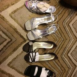 Size 8 Women's Shoes (Set Of 4 Pairs)