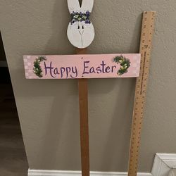Easter Yard Stake Sign