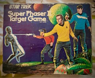 Vintage Star Trek Super Phaser II Target Game