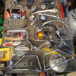 Lots Motorcycle Parts Price $5 Each AND UP cash