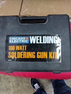 Chicago Electric 100W Soldering Gun Kit