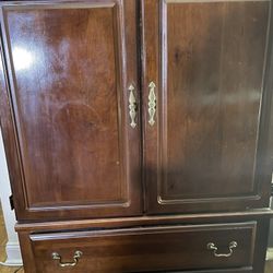 Solid Wood Armoire