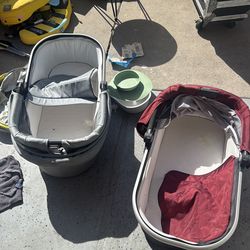 Two Uppababy bassinets