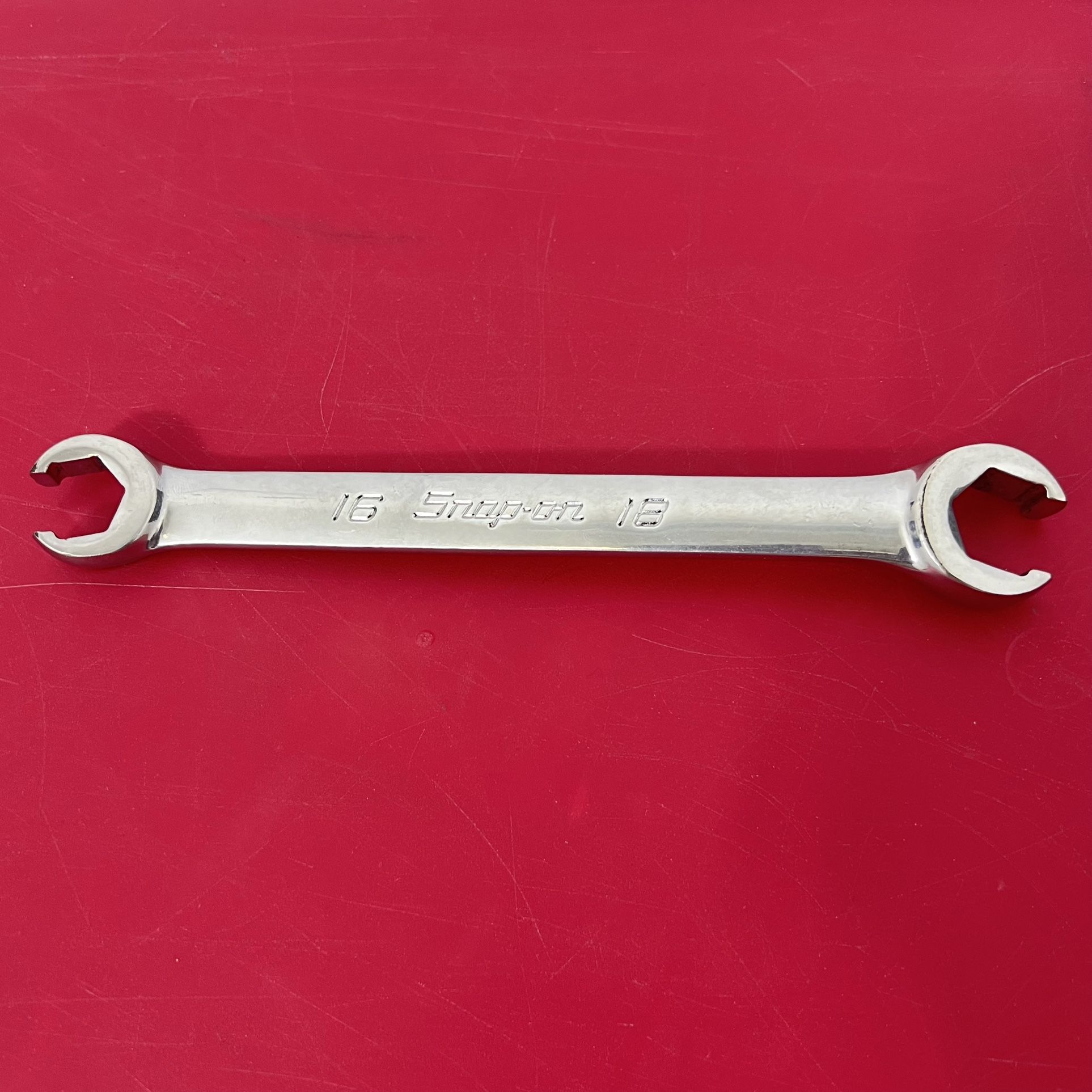 Snap-on Tools 16mm X 18mm Double End Flare Nut Line Wrench RXFMS1618B USA