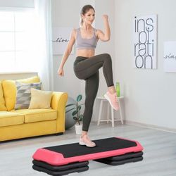 Aerobic Step Platform with Risers
