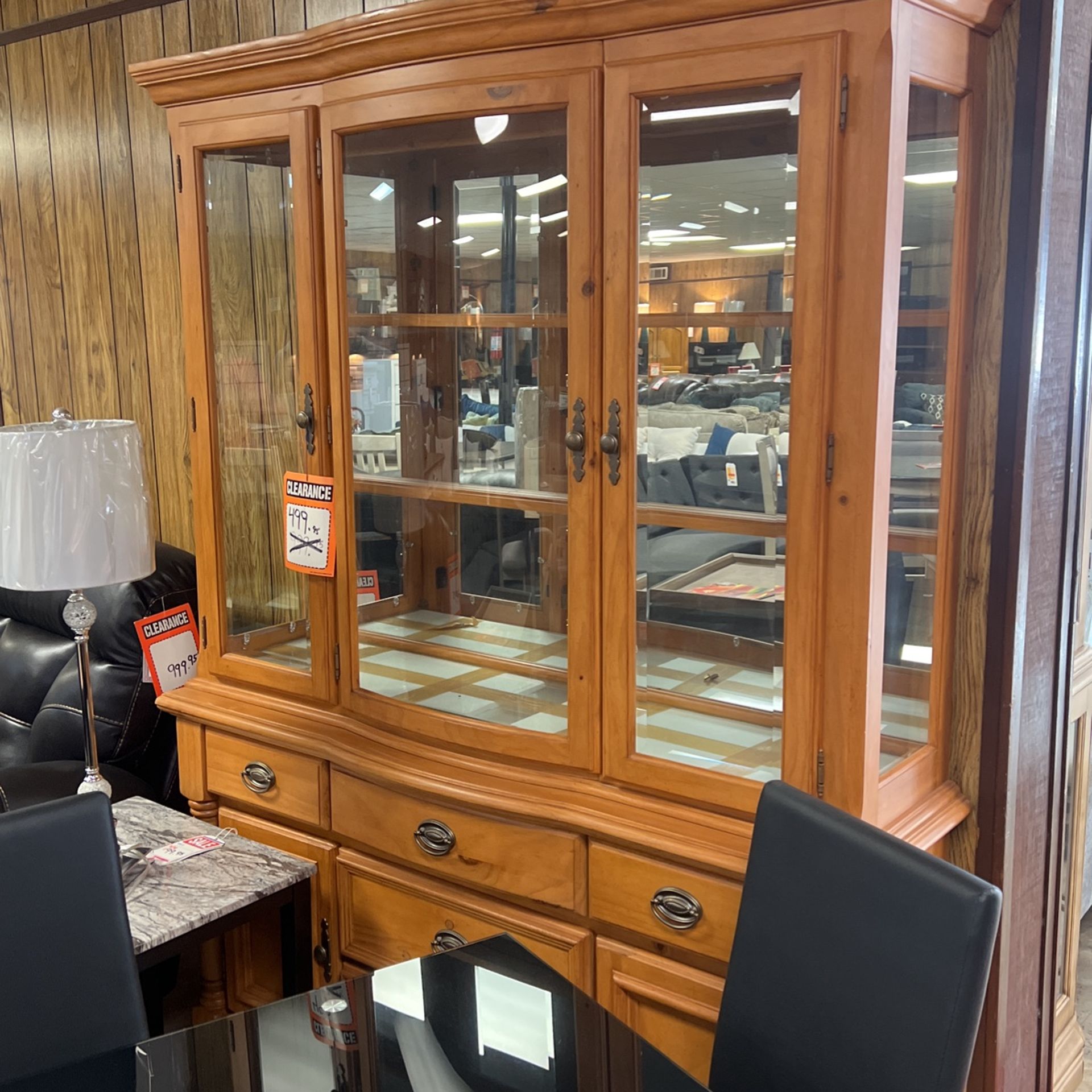 China cabinet $500 was 1500 all China cabinets must go brand new