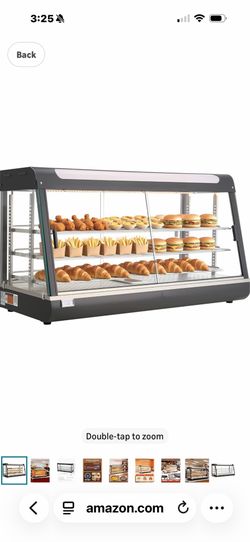 3 tier comercial food warmer