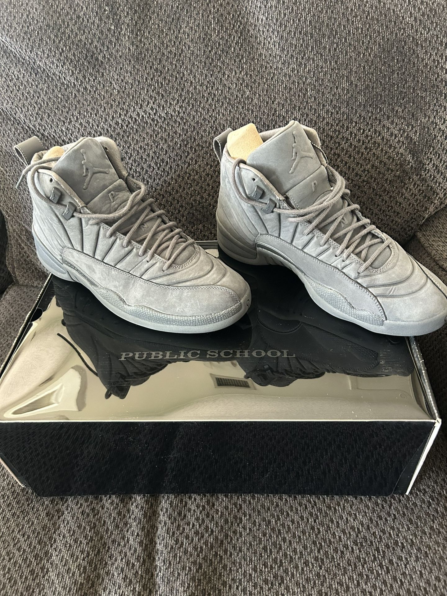 Air Jordan 12 Psny PSNY X Air Jordan 12 Retro Dark Grey