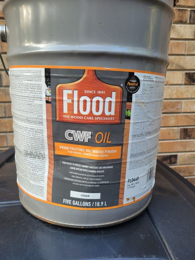 Flood Deck And Fence Stain Sealer 2 5gal