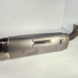 Suzuki 15J0 Exhaust Muffler OEM GSX-R750 Motorcycle 750 Stock Sport Bike Street