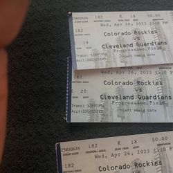 Cleveland guardians vs Colorado Rockies