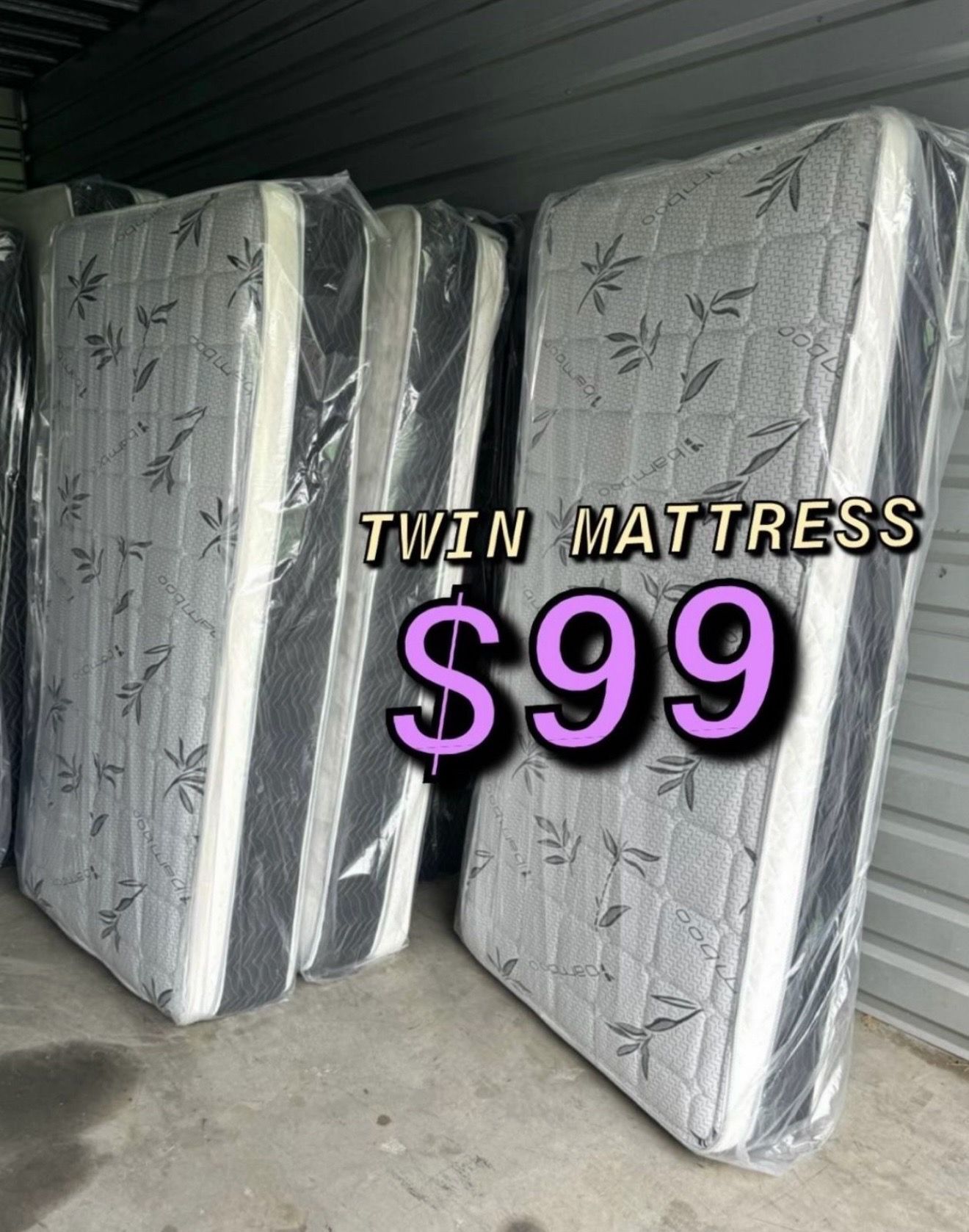 New twin mattress