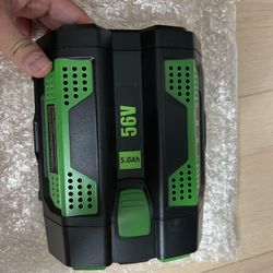  5.0Ah Replacement for EGO 56V Battery Compatible with EGO 56 Volt Lithium-Ion Battery Power Tools