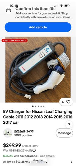 Nissan EV Charger 🔌