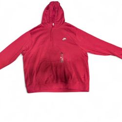 Red Nike Hoodie 