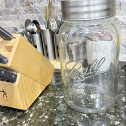 Ball 1gal Glass Storage Jar Clear:Mason