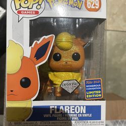 Funko Pop Pokémon Flareon Diamond Collection