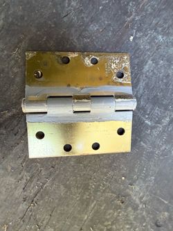 Brass 4.5 x 4.5 hinges