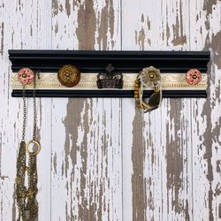 Solid Wood Jewelry Organizing Holder