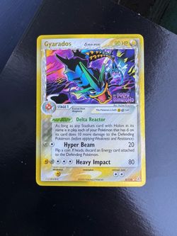 Gyarados EX Holon Phantoms Pokemon Card