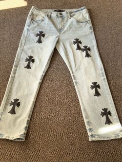 It’s a good pair of light blue jeans