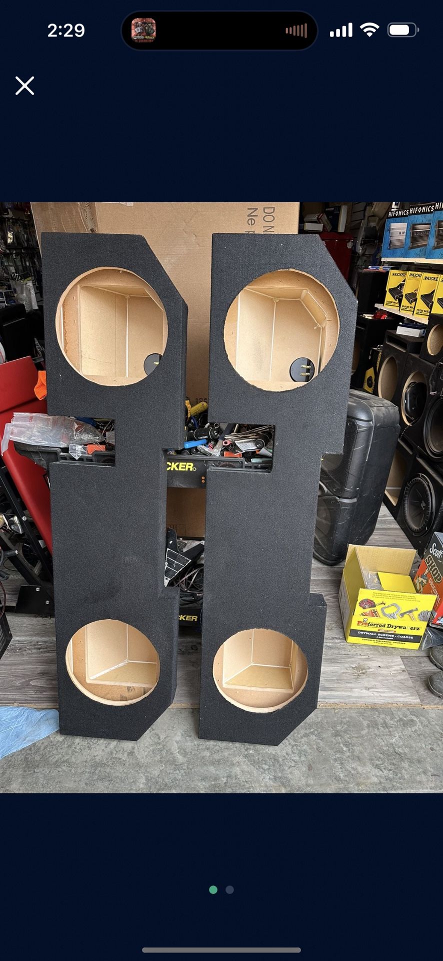 Dodge Ram Speaker Box 2003-2022