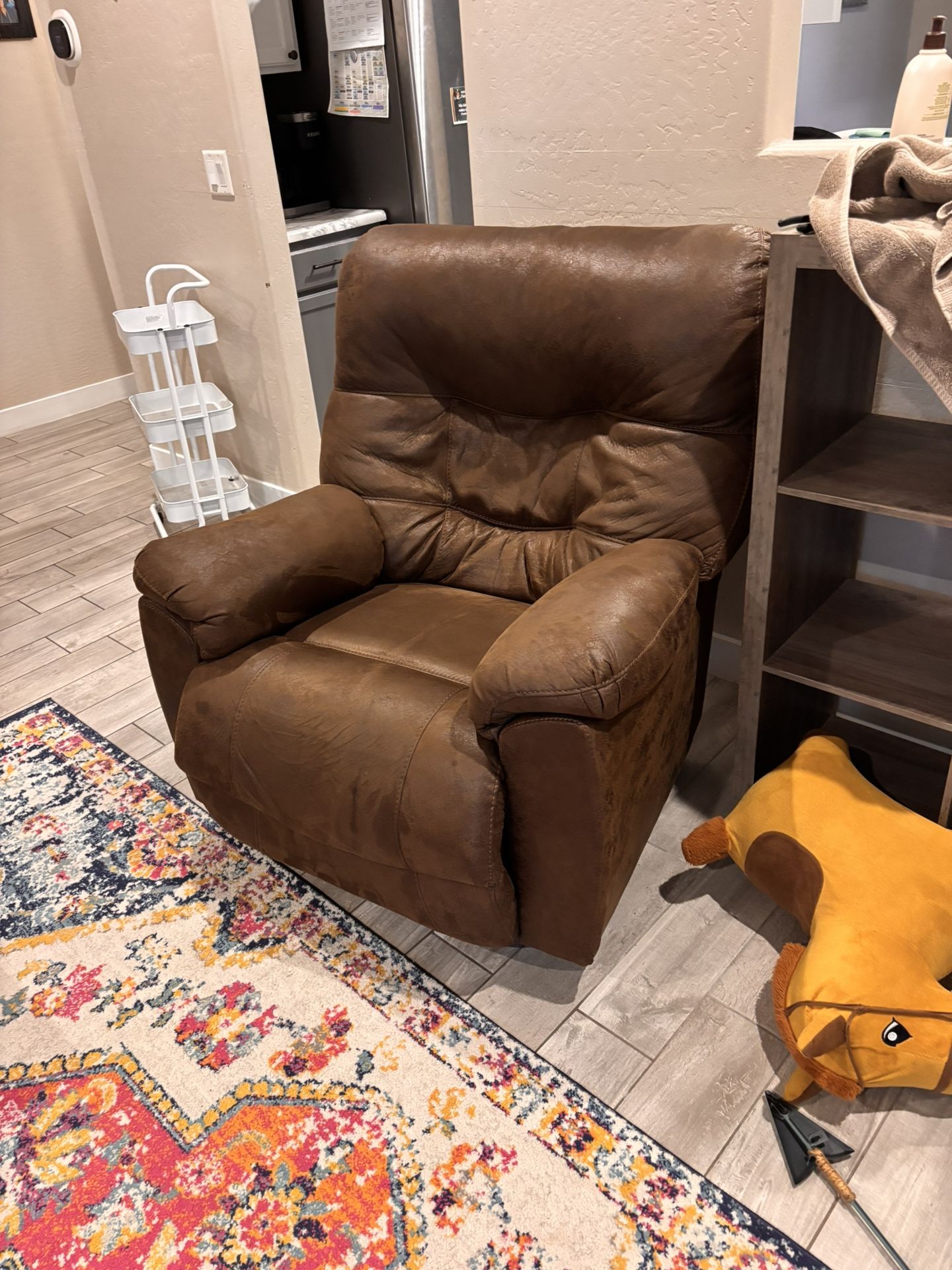 Brown Recliner