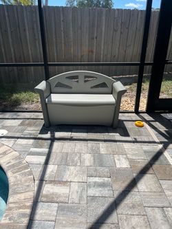 Outdoor Seat/storage