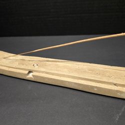 Handcrafted Travertine Incense Holder