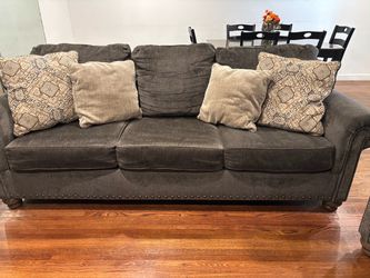 Dark Gray Fabric Sofa from Ashley furniture