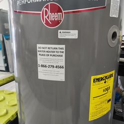 New Water Heater Rheem Performance Platinum 👏 