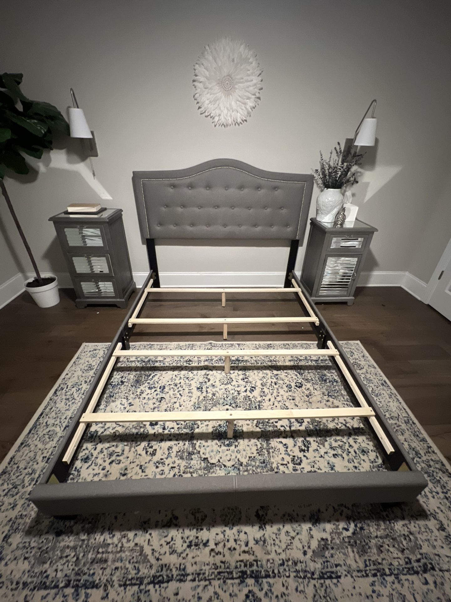 Mirrored Nightstands (2)