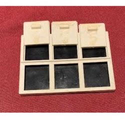 Used Vintage Occult Board White T-66 By Tenyo, No Box, Marker, Or Instructions 