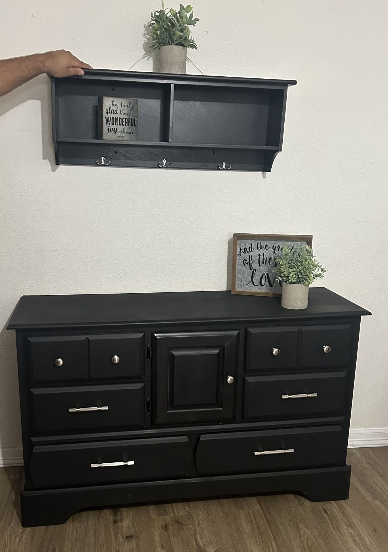 Dresser & Shelf