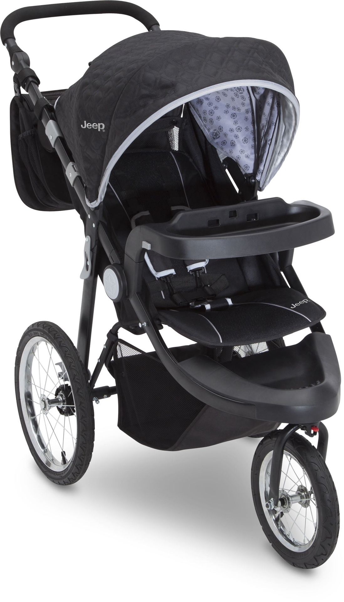 Jeep delta Jogger Stroller black Running sport